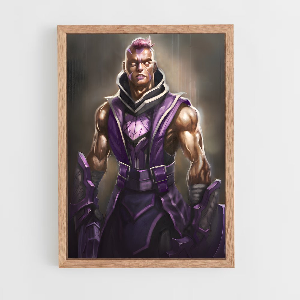 Poster Mage Anti-Héros – affiche Dota (vue 4)